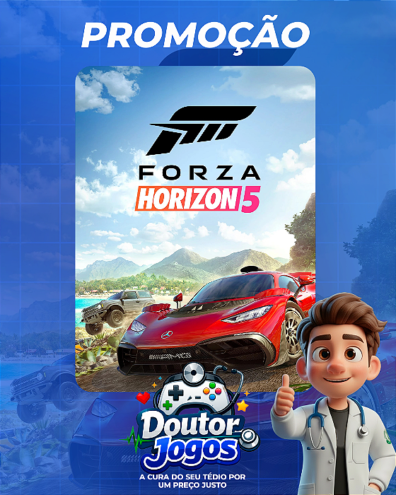 Forza Horizon 5 Standard Edition - Mídia Digital PS5