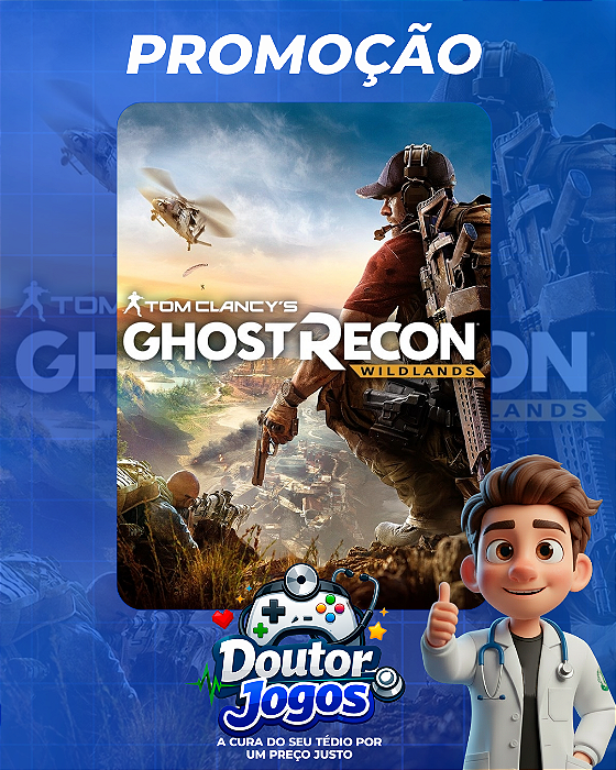TOM CLANCY'S GHOST RECON® WILDLANDS - Mídia Digital PS4/PS5