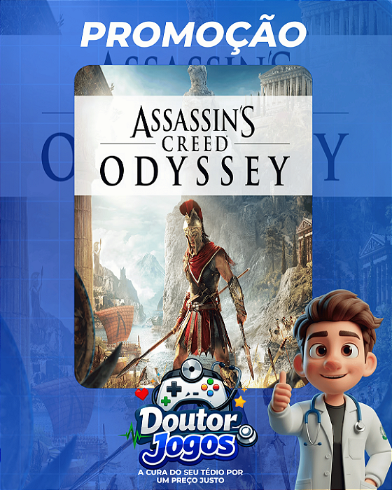 ASSASSIN'S CREED ODYSSEY - Mídia Digital PS4/PS5