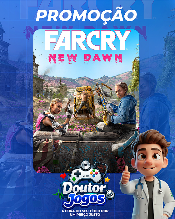 Far Cry New Dawn - Mídia Digital PS4/PS5