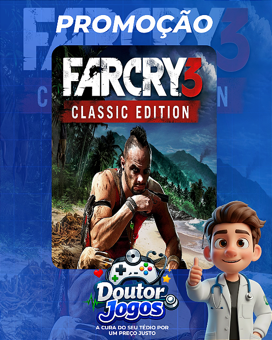 Far Cry 3 - Mídia Digital PS4/PS5