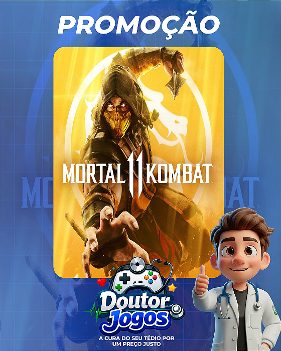 Mortal Kombat 11 - Mídia Digital PS4/PS5