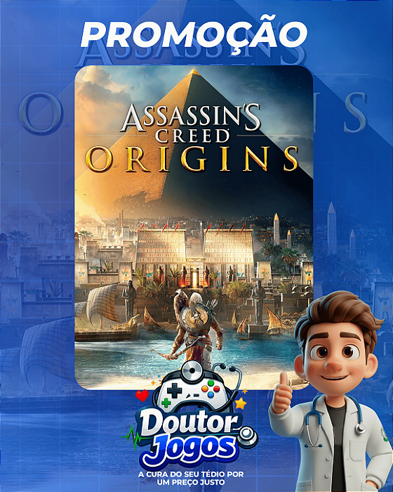 Assassin's Creed Origins - Mídia Digital PS4/PS5