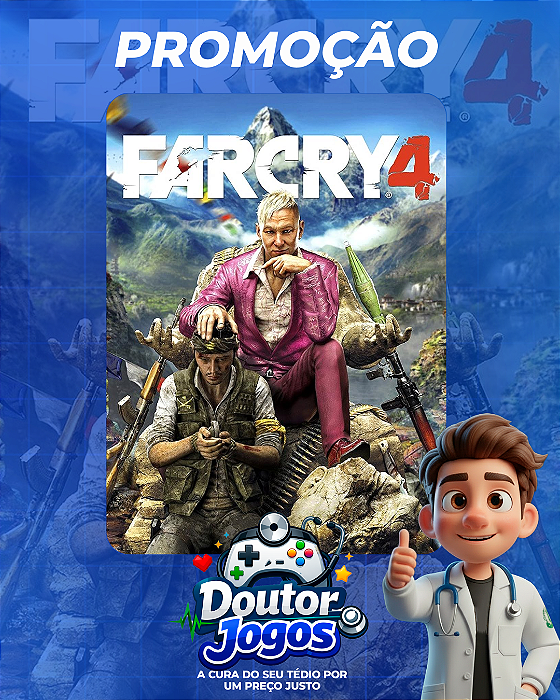 Far Cry 4 - Mídia Digital PS4/PS5