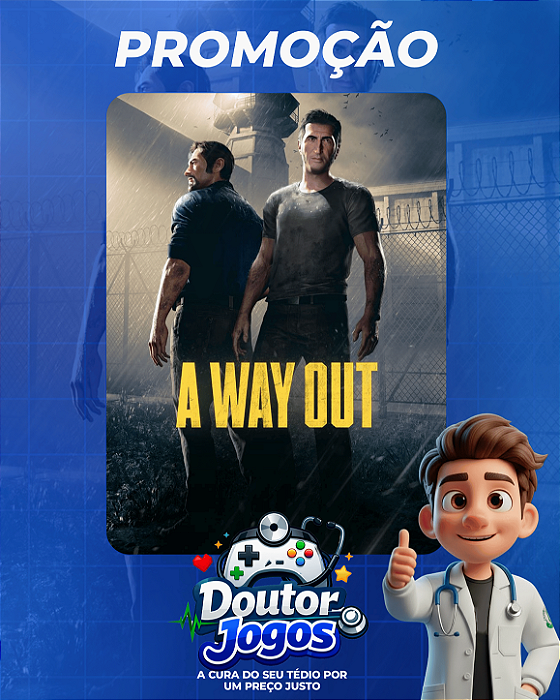 A Way Out - Mídia Digital PS4/PS5