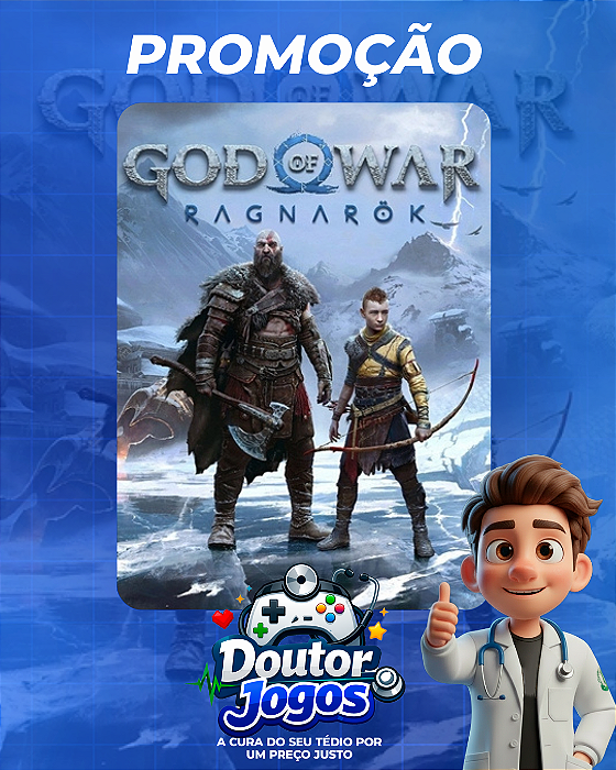 God of War Ragnarok - Mídia Digital PS4/PS5