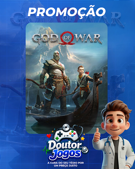 God of War (2018) - Mídia Digital PS4/PS5