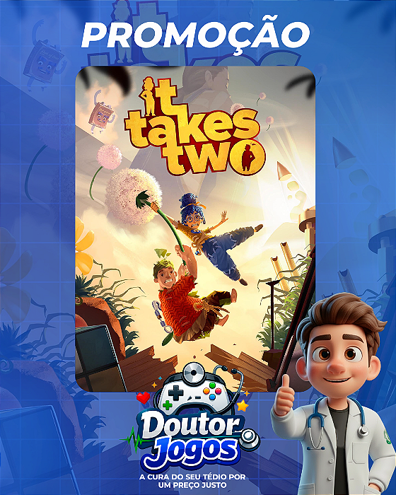 It Takes Two - Mídia Digital PS4/PS5