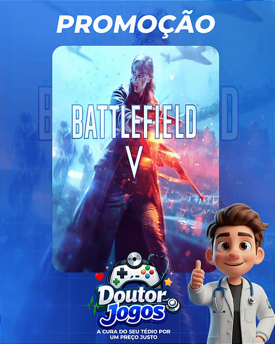 Battlefield V - Mídia Digital PS4/PS5