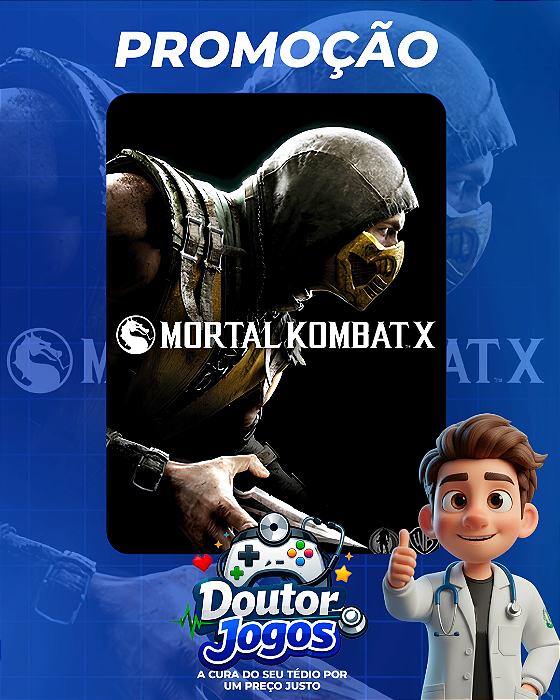 Mortal Kombat X - Mídia Digital PS4/PS5