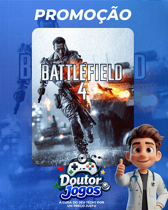 Battlefield 4 - Mídia Digital PS4/PS5