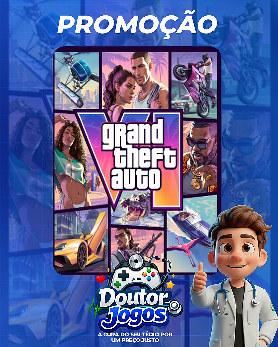 Grand Theft Auto VI Mídia Digital PS5