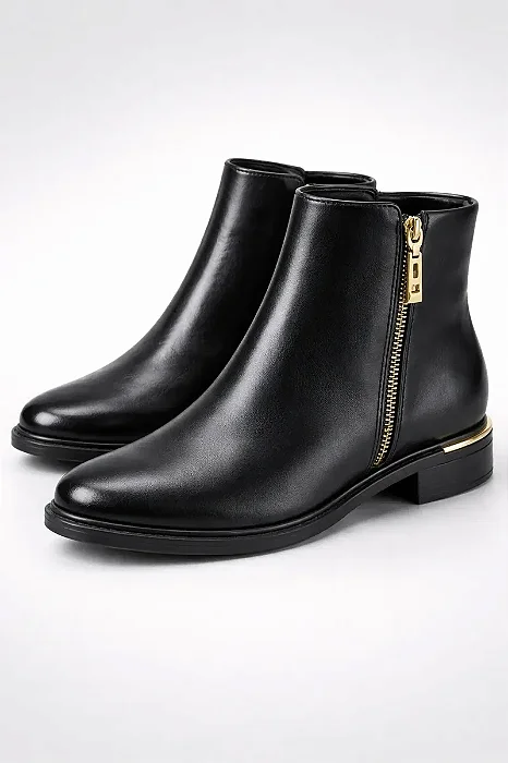 Bota Montaria Cano Curto Vizzano 3077.125 Preta