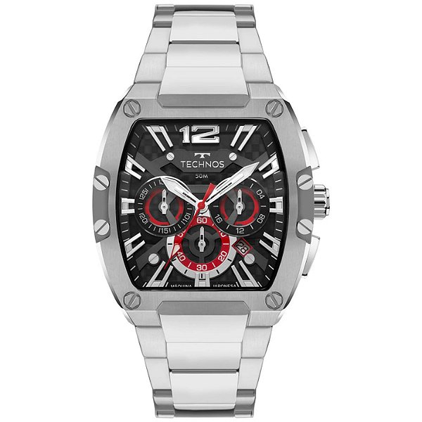 Relógio Technos Masculino Ts Carbon Prata JS25BDY/1P