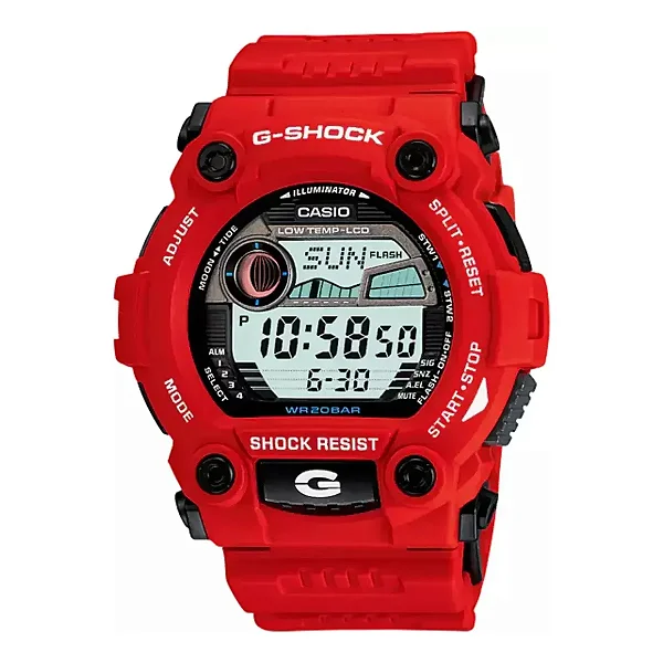 Relógio Casio G-Shock Rescue Masculino Vermelho
