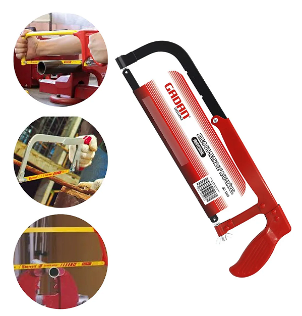 Arco de Serra 12" com serra bimetal - Gadan