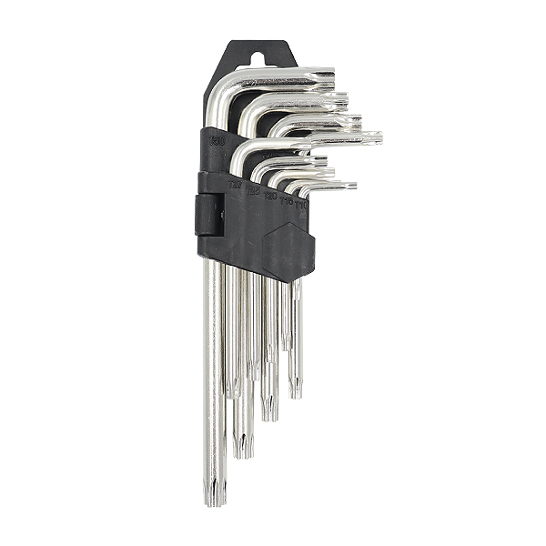 Chave torx c/9 peças (média) - Gadan
