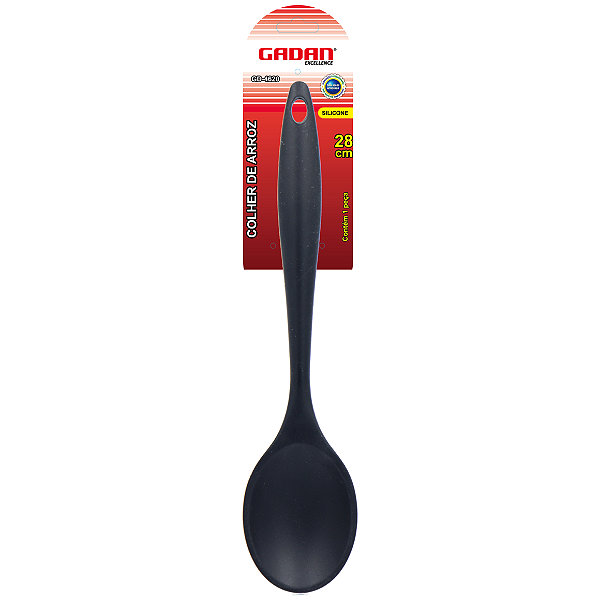 Colher de arroz silicone 28cm - Gadan