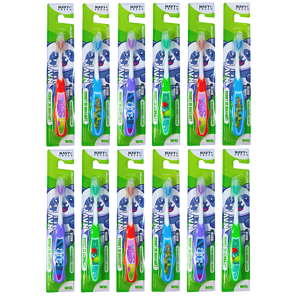 Escova dental infantil macia c/12un 4014