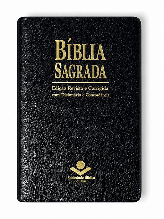 BIBLIA C MARGEM DIC/CONC PRETA
