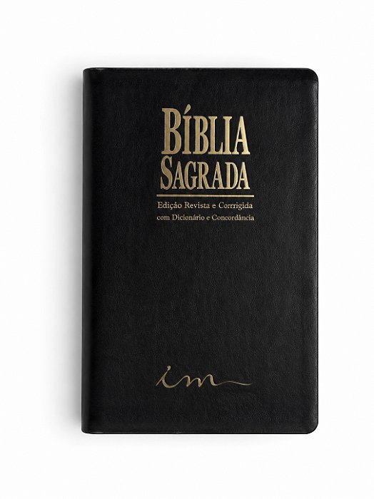 BIBLIA PU PRETA DICIONARIO E CONCORDANCIA