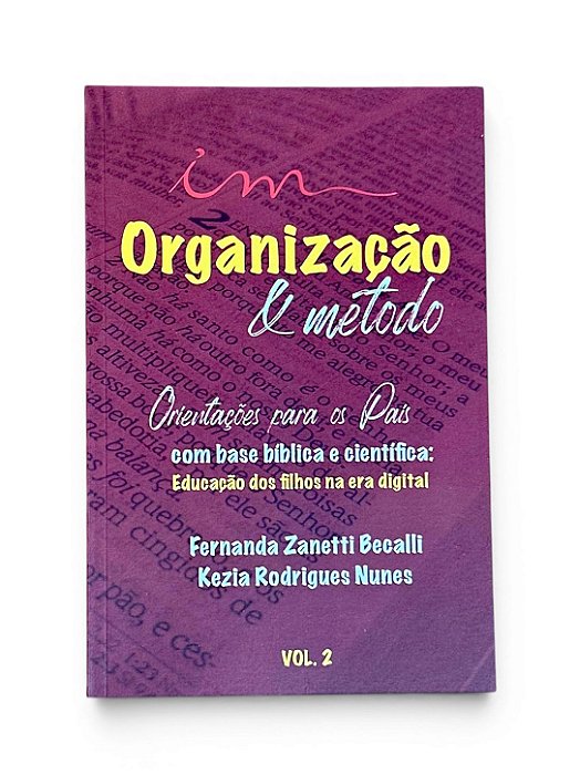 LIVRO ORGANIZAÇÃO E METODO VOLUME II