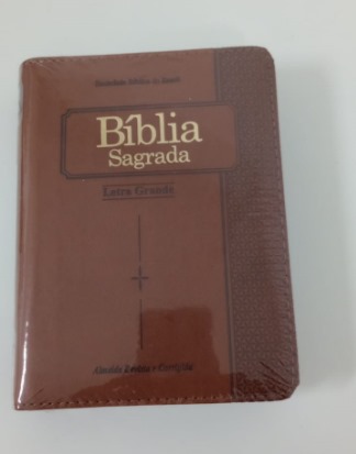 BIBLIA PEQUENO-LETRA GRANDE C/ZIPER MARRON