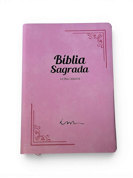 BIBLIA LETRA GRANDE ROSA CLARA