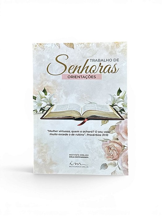APOSTILA ORIENTAÇÕES TRABALHO SENHORAS