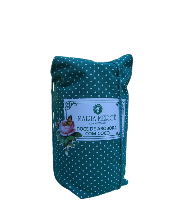 Doce de Abóbora Cremoso com Coco Artesanal 500g