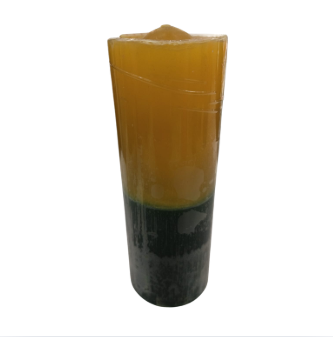 Vela 7 Dias Amarelo/Verde 250g