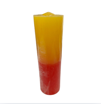 Vela 14 Dias Amarela/Vermelha 510g