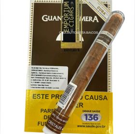 Charuto Guantanamera Cristales Tubo - Petaca com 5 Charutos
