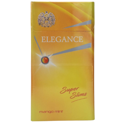 Cigarro Super Fino Elegance Mango Mint - Maço com 20 Unidades