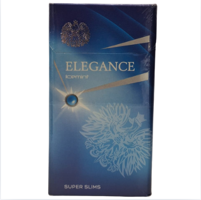Cigarro Super Fino Elegance Ice Mint - Maço com 20 Unidades