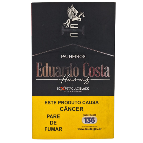 Palheiro Eduardo Costa Haras Black – Caixa com 20 Unidades