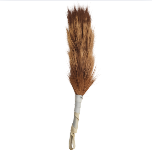 Aluquerê Tradicional em Crina Natural – Instrumento Ritual 40cm