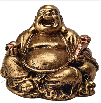 Buda Chinês Mini em Resina