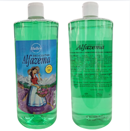 Deo Colônia Alfazema Halley Original 1 Litro