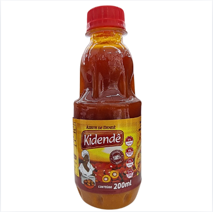 Azeite de Dendê Kidendê 200ml | Óleo de Palma Natural para Culinária e Uso Ritualístico