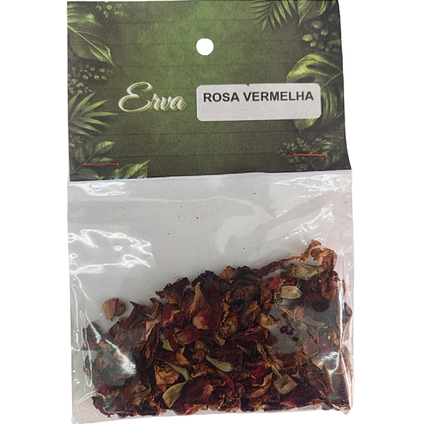 Ervas - Rosa Vermelha