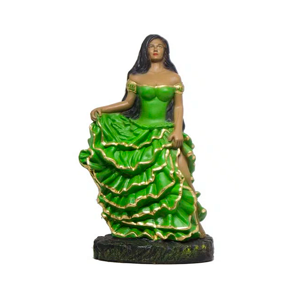 Cigana, Orixás (Verde) 40cm