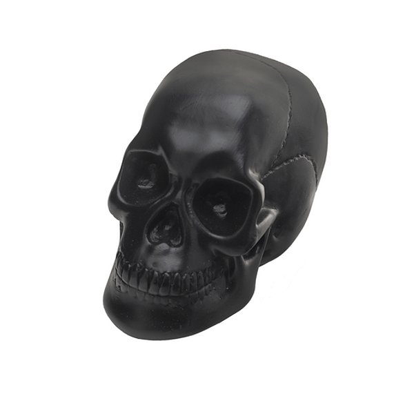 Crânio Caveira (Preta) 15cm