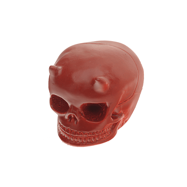 Crânio Diabo (Vermelho) 11cm