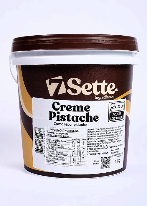 Creme de Pistache 4 kg