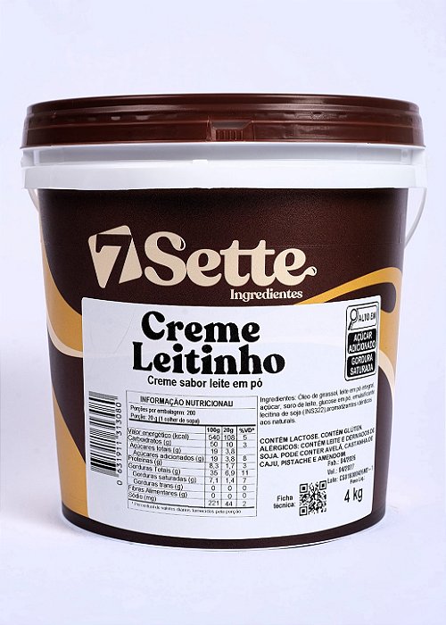 Creme Leitinho 4kg