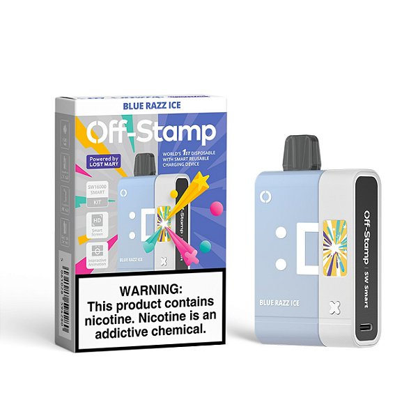 Pod descartável - LOST MARY KIT OFF STAMP 16.000 puffs
