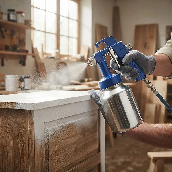 Pistola De Pintura Ar Direto Bico 1.3 1000ml - Chiaperini