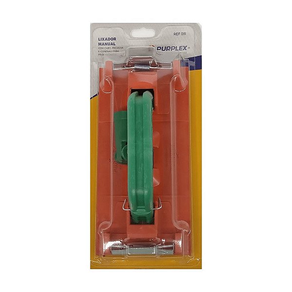 Lixador Manual Médio Com Alça E Presilha 011 - Purplex