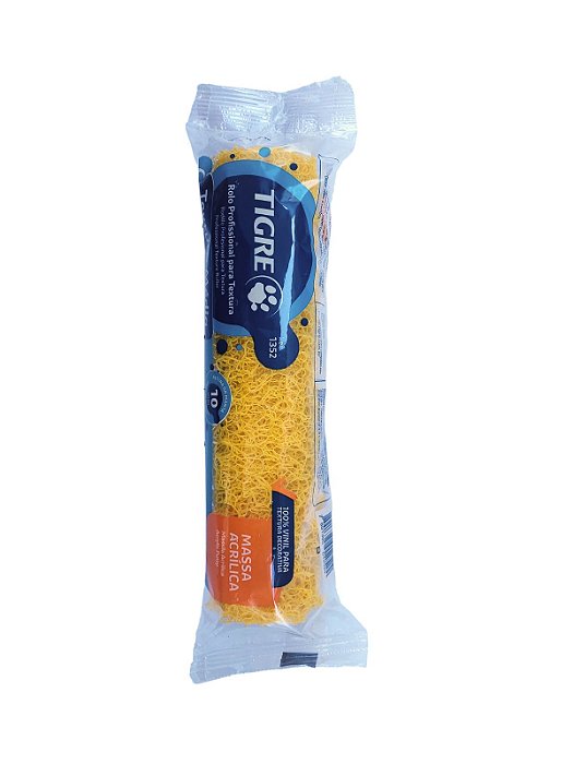 Rolo Para Textura Cabelo De Anjo 23cm Com Manta De 10 mm - Tigre